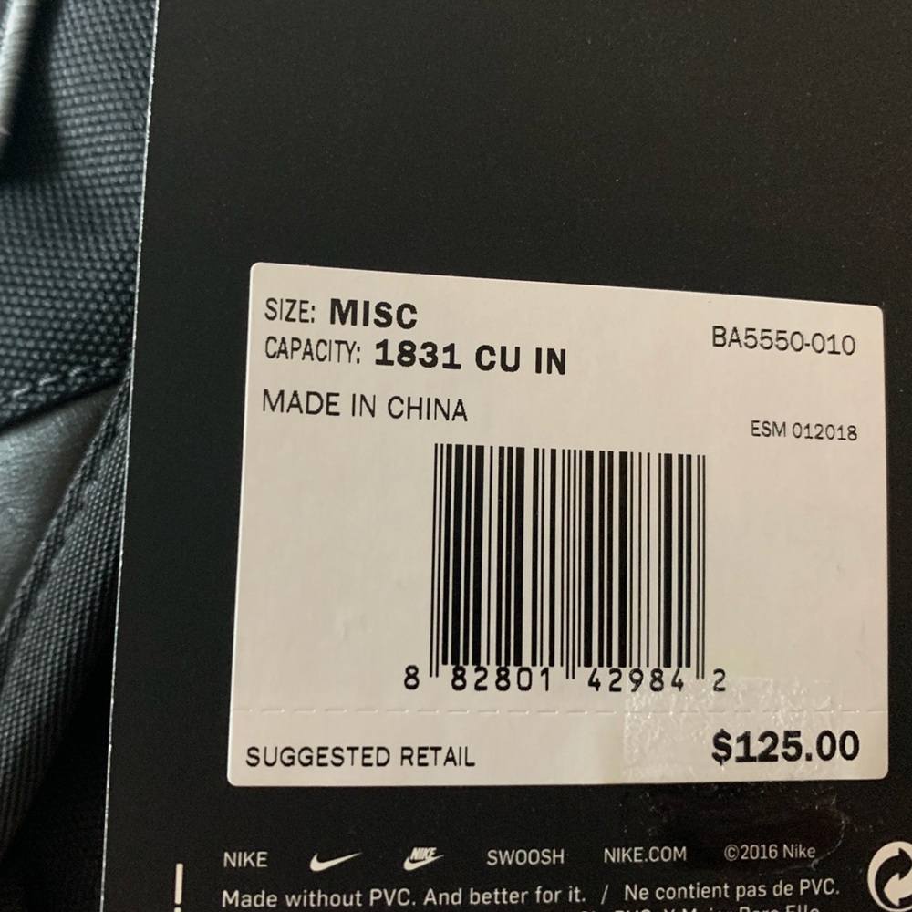 NIKE SFS RECRUIT BACKPACK SPECIAL FIELD SYSTEMS - Picture 8 of 8